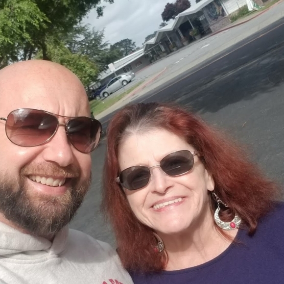 Meet your Posher, Faye,  I am on the right . - Picture 1 of 2